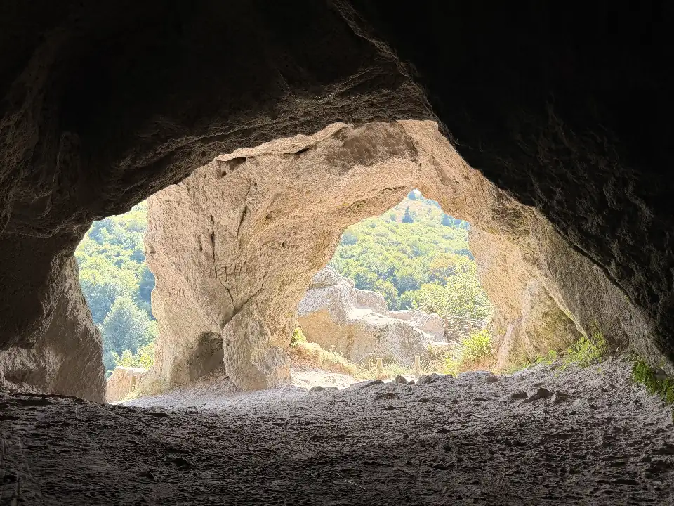 Second volcano, cave, day 1