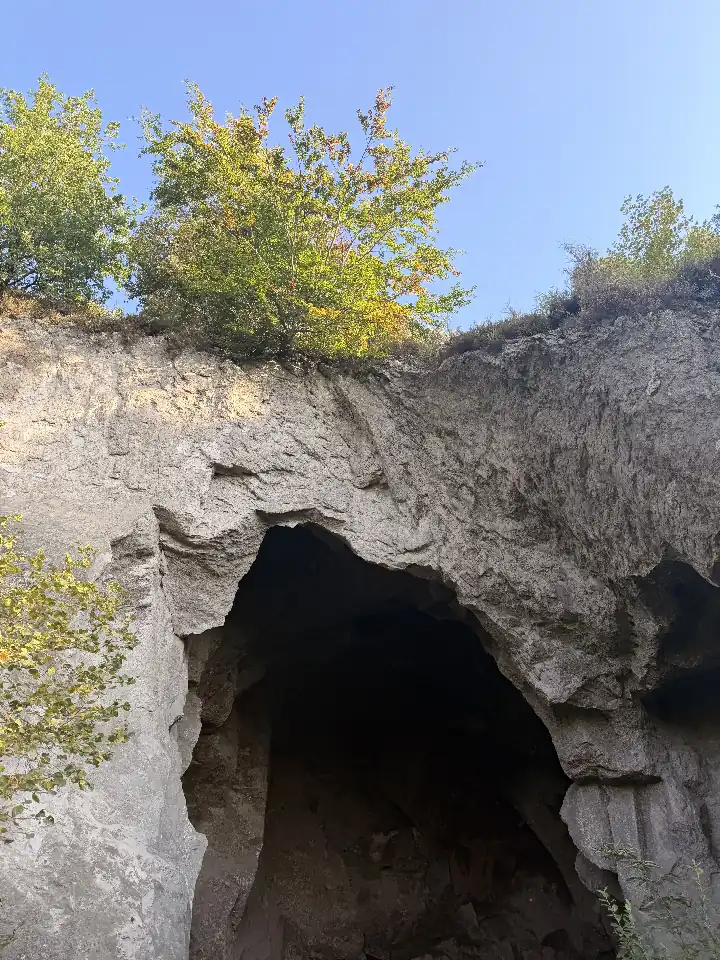 Second volcano, cave, day 2